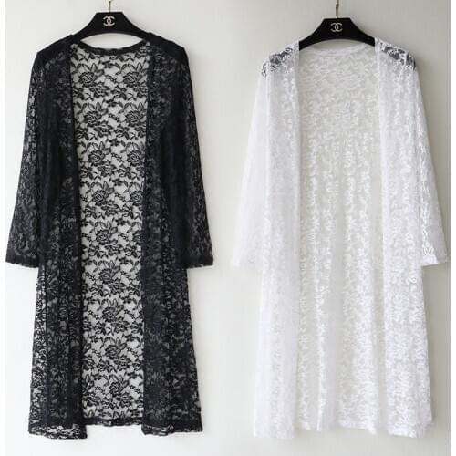 Sun Protection Clothing Women 2021 Summer Lace Sun Protection Shirt Female Thin Long Sleeve Shirts Womens Air-conditioned Shirts