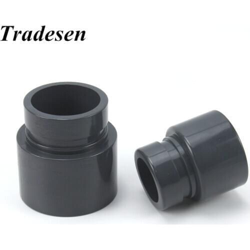 1pcs DN32-DN100 UPVC Coupling Adaptor Water Pipe Connector Plastic Tube Adapter Garden Irrigation Fittings PVC Pipe Adapter
