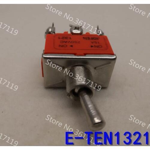 10pcs/lot KN-1321 ON-ON Toggle switch 6 six feet two gears Single pole double throw switch Rocker switch