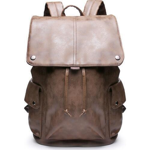 14 15 15.6 Inch Stylish PU Computer Laptop Notebook Backpack Bags Case School Backpack for Men Women Student