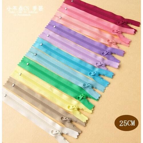 20pcs/lot 25CM YKK Nylon Nipper DIY for Bags Patchwork Accessories
