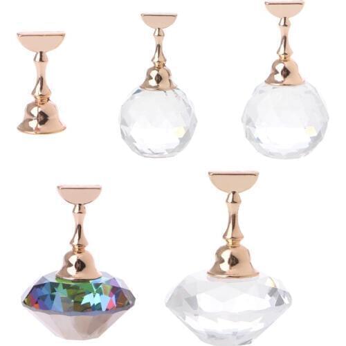 2020 Hot Nail Art False Nail Display Stand Practice Display Tip Holder Magnetic Manicure Nail Art Accessories