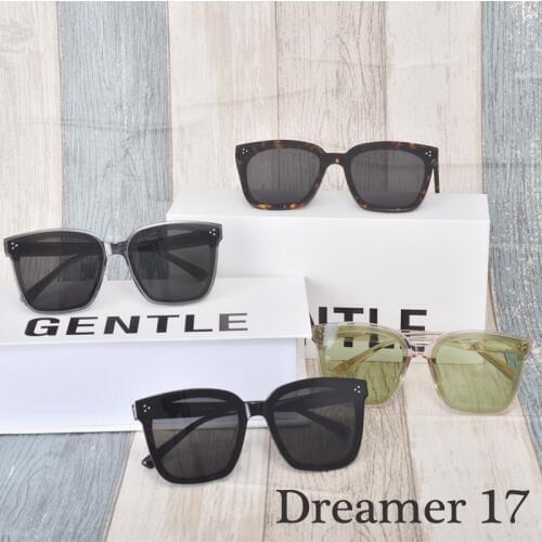 2020 New Fashion Korea Brand Sunglasses Square Acetate Polarized UV400 Gentle Dreamer 17 Sunglasses women men With brand Case