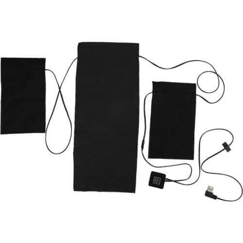 3 In 1 Heat Cloth Smart Temperature Adjustment Electric Heating Pad Vest Heating Cloth for Clothing Vest for baby safety