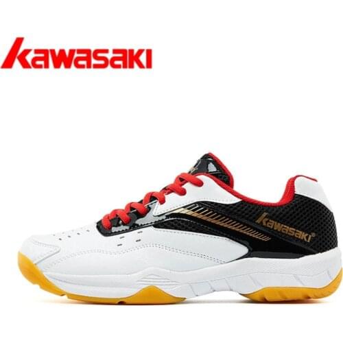 2021 Kawasaki Badminton Shoes For Men women Breathable High Elastic Non-slip Sports Sneakers K-188D