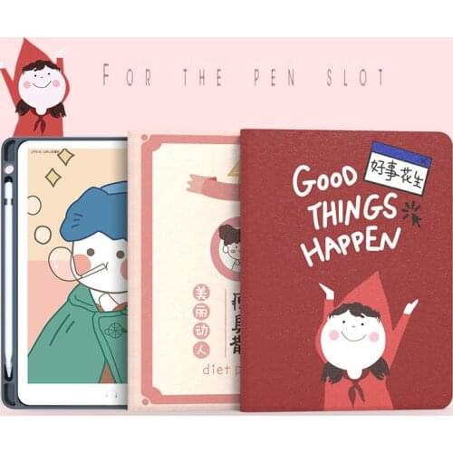 Cartoon Print Cover For Apple iPad Pro 11 inch 2020 Protective Leather Soft Silicone Back Cover Cases Protector Shell