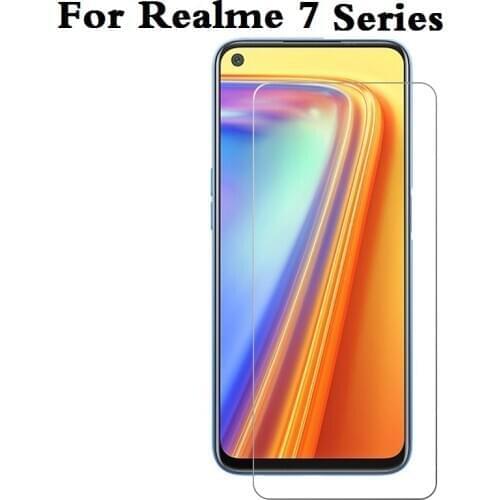 For Realme 7 7i 7Pro Tempered Glass 9H 2.5D Premium Screen Protector Film For Realme X7 / Pro 4G / 5G Case