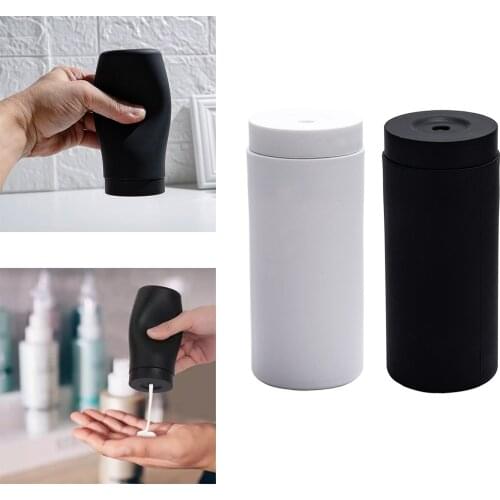 Squeezing Liquid Dispenser Lotion Empty Container Bottle Shampoo Condiments Travel Bottles Container Silicone Soap Dispenser