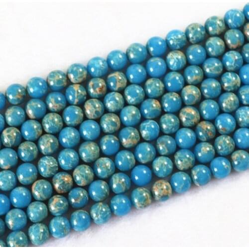 9 color emperor stone imperial 4mm 6mm 8mm 10mm 12mm round loose beads fit diy necklace/bracelet jewelry 15inch B120