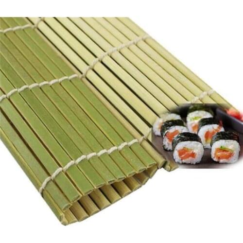 Sushi Mat Rolling Maker Tool Bamboo Mat Supplies Rice Roller Paddle Set Kitchen Stuff Rice Roll Mold Kitchen DIY Mould