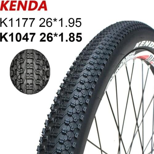 KENDA MTB Tyre 26*1.95 60TPI Tires K1047 Non-slip Lightweight K1177 Not Foldable Tire Mountain Bicycle Outer Tube Cycling Parts