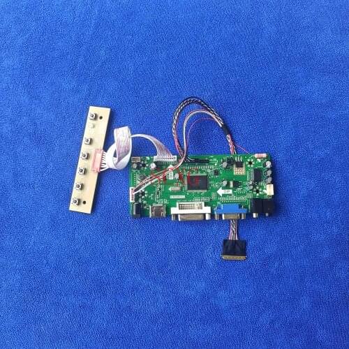 HDMI-compatible VGA DVI LVDS 40-Pin WLED 60Hz For B125XW01/B125XW02/LP125WH2 DIY Kit 1366*768 M.NT68676 LCD monitor drive board