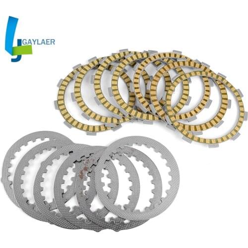Clutch Plates Steel Friction Plate for Yamaha DT125E DT125 DT125R DT125RE DT125X DT200R DT200WR TDR125 TZR125 R/RR WR200R YFS200
