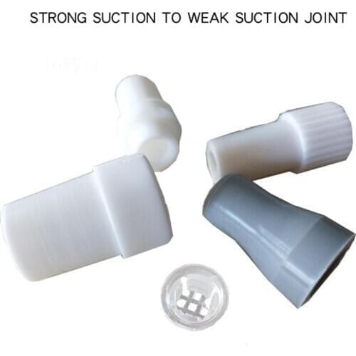 2pcs Dentist Disposable Surgical Dental Suction Tube Convertor Saliva Swivels Ejector Suction Adaptor Tips Autoclavable