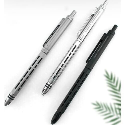 Titanium Alloy Tactical Pen Sign Pen Student Creative Waterproof Portable Press Pen