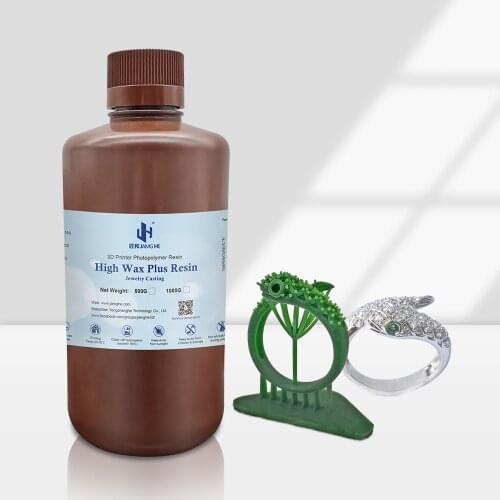 Jewelry Castable Resin with High Wax Easy Casting Resin Suitable for B9 Form2, Envisiotec, Elegoo Etc