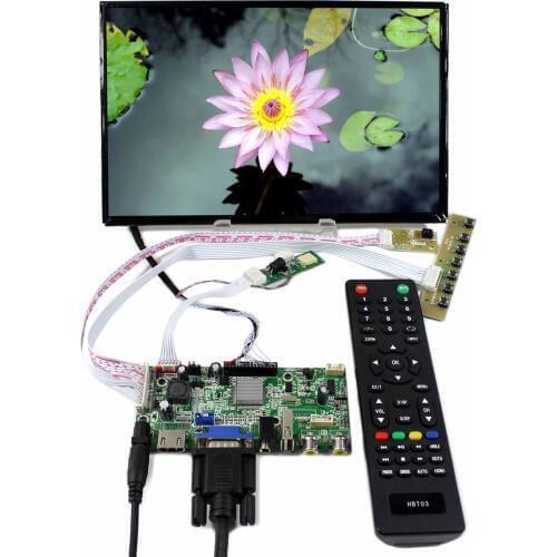 H DMI+VGA+AV+Audio+USB LCD Controller Board With 10.1inch 1920x1200 B101UAN02.1 LCD Screen