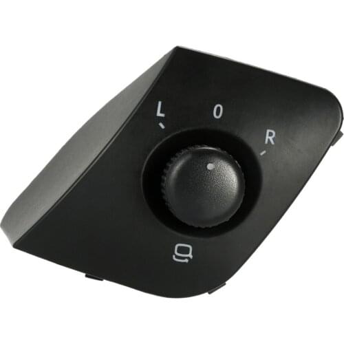 1PCS Car Side RearView Rear View Mirror Switch Adjust Control Knob fit for Seat 96-08 6J1959565 for Left Hand Drive