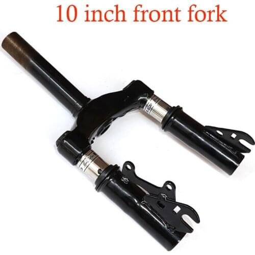 10 inch Front Suspension Hydraulic Front Fork For Electric Scooter Fixed Rod Can Be Installed Disc Brake Front Motorcycle parts