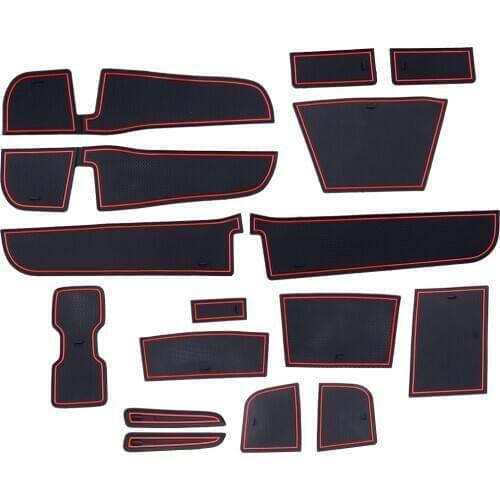 16Pcs Car Anti-Slip Gate Slot Mat Cup Holders Pad Fit for Maxus T60 T70