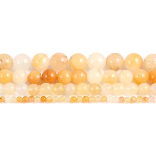 2020 New Lady Topazs Round Beads Beads DIY Beads Personality Gift Size 6mm / 8mm / 10mm / 12mm