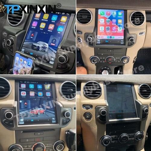 Carplay Tesla Screen Android 11 Video Player For Land Rover Discovery 4 Car GPS Navigation Radio Receiver Audio Stereo Head Unit
