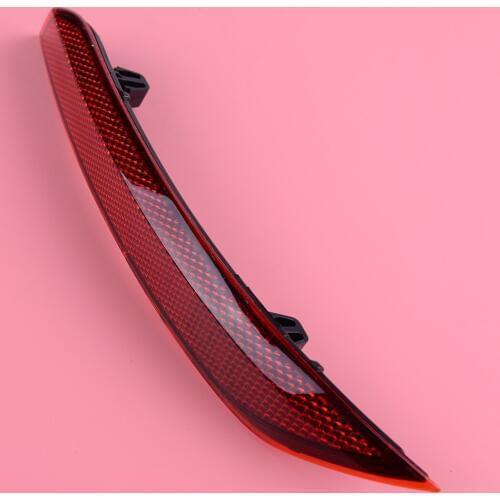 DWCX Car Rear Left Bumper Light Reflector OEM Fit For VW Volkswagen Polo Hatchback 2014 2015 2016
