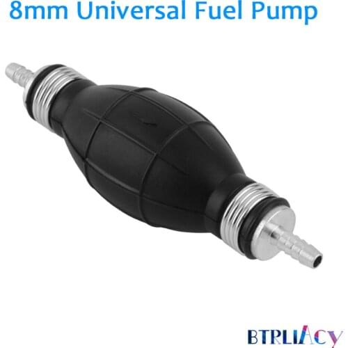 BTRLIACY 1/2/5Pcs 8mm Universal Fuel Pump Manual Transfer Liquid Gasoline Petrol Diesel Hand Primer Bulb for Marine Outboard