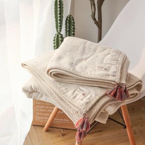 DUOFEIYA Cotton Throws On The Sofa