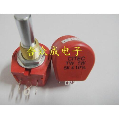 TE Connectivity CITEC TW 1W 5K & 10% potentiometer imported switch