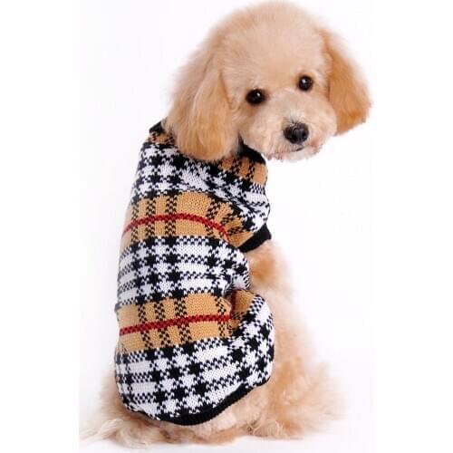 Pet clothes Dog Sweater Puppy autumn winter Outfit Small Dog Sweater Winter Clothes Flexible Warmth Clothes
