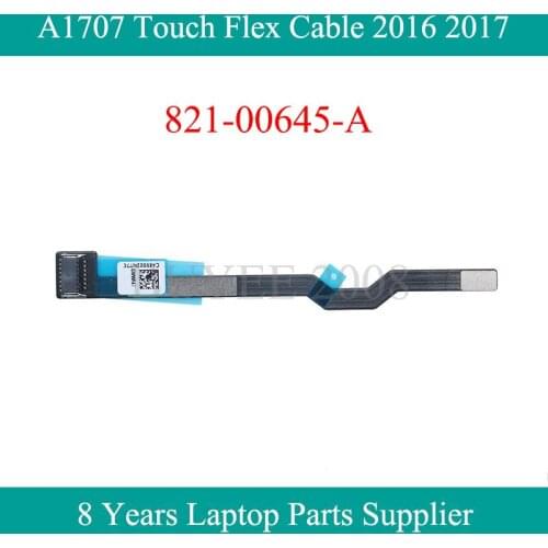 Original 15.4" A1707 Power Touch Cable 821-00645-A For Macbook Pro A1707 Touch ID Flex Cable 00645-A 2016 2017 Year Replacement