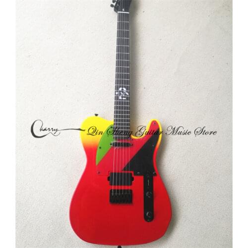 Free shipping custom 6 string left hand matte black guitar,P90 pickups,fixed bridge,neck bolt on body,chrome buttons