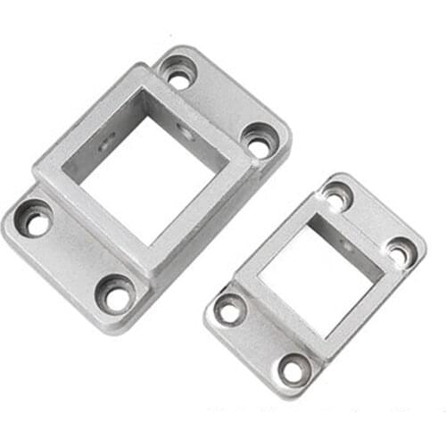 1pcs 3030/4040 industrial aluminum profile fixed base connection block support foot flange foot base square foot