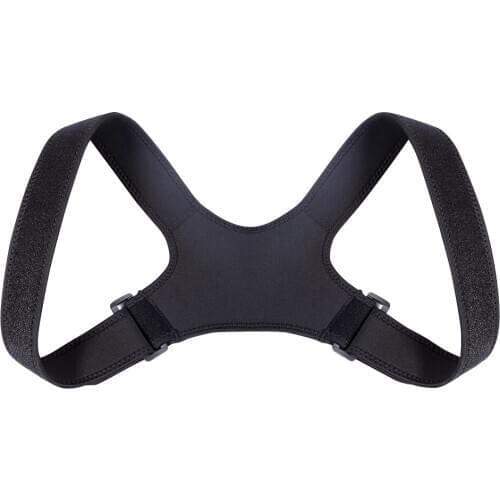 Adjustable Men Women Back Posture Belt Clavicle Spine Back Shoulder Lumbar Brace Support Belt