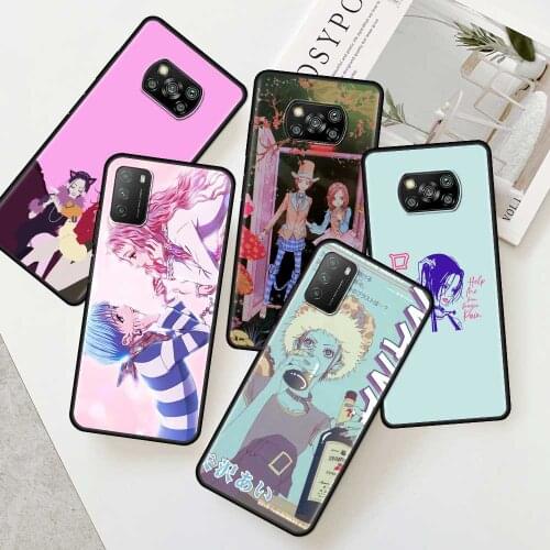 Nana Anime Silicone Phone Case For Xiaomi Mi 11 Lite Poco X3 NFC M3 Pro 5G F3 GT For Redmi Note 9S 8 Pro 9 Cover