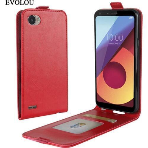 Vertical Flip Leather Cover For LG Q6 Case For LG Q7 Cover Up Down Leather Case For LG Q6 Q7 Phone Bag M700 Phone Bag Cases