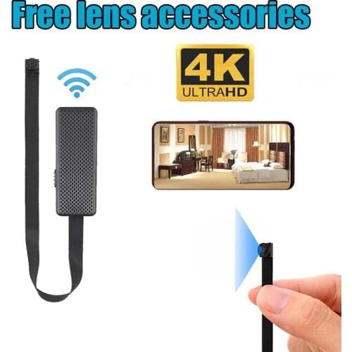 H.264 Ultra WIFI Flexible DIY Camera HD 4K Wireless Wifi DIY Portable Camcorder Night vision Remote View IP P2P Micro Webcam