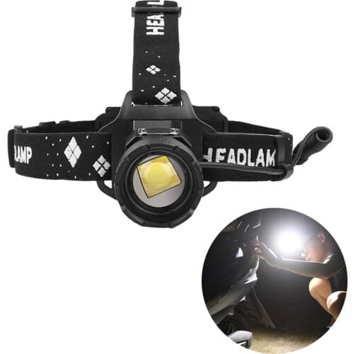 Waterproof Camping LED Headlamp Powerful Head Lamp Rechargeable Head Flashlight Camping Headlight