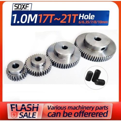 Pc 1Modulus 17/18/19/20Teeth inner hole6/7/8mm Gear Teeth Spiral Bevel Gears Wheel Process Hole
