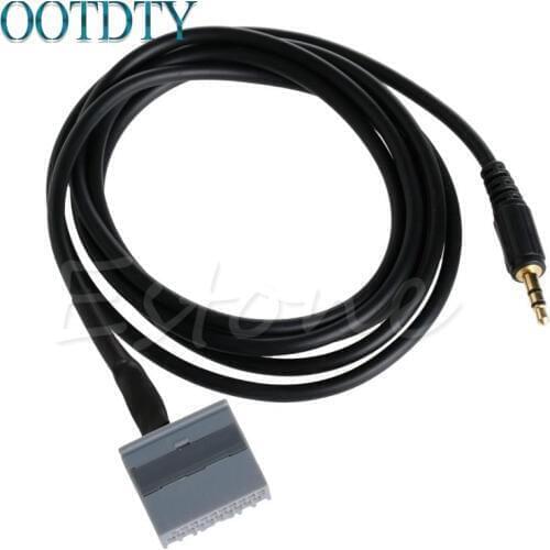 3.5mm Audio Car GPS Cable AUX Adapter For Honda Civic 2006-2013 Input Connector
