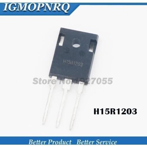 5pcs IHW15N120R3 TO-247 H15R1203 IHW15N120 TO-247 15N120 15A 1200V NEW