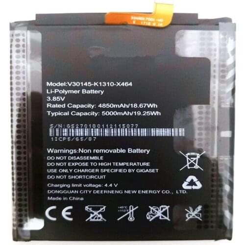 5000mAh V30145-K1310-X464 Replacement Battery For Gigaset smartphone Li-ion bateria Batterie with Repair Tools