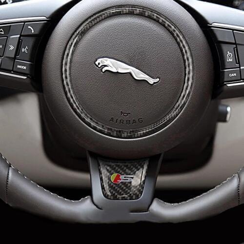 Car Styling Accessories for Jaguar XFL E F-PACE xe xf XEL XJ S R sport sticker Car Interior carbon fiber decoration stickers