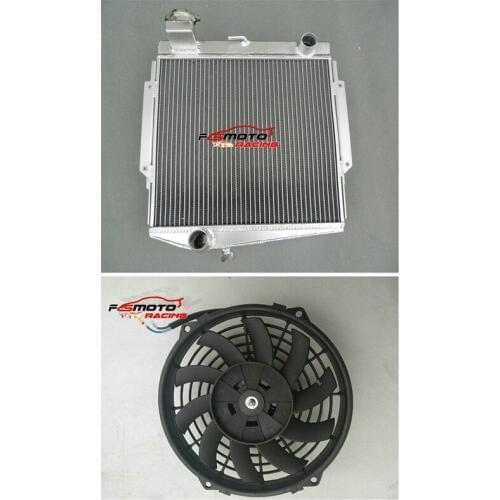 Aluminum Alloy Radiator+FAN 1966-1970 for Datsun Roadster Fairlady 1967 1968 1969 68 67 66
