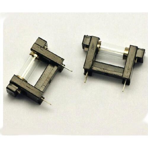 Free Shipping Brand New 200pcs/lot 5x20 mm Fuse Clip 5*20 Fuse Holder / Base Wholesale Dropship
