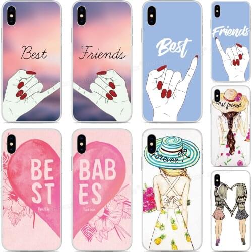 BFF Best Friend Phone Case For Asus Zenfone 7 Pro ZS671KS ZS670KS 6 5 5Z 4 Rog Phone 2 3 Max Pro M1 Plus M2 Shot Lite L1 Cover