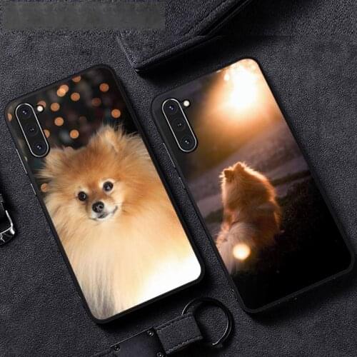 Pomeranian dogs dog Phone Case For Samsung A51 A32 A52 A71 A50 A12 A21S S10 S20 S21 Plus Fe Ultra