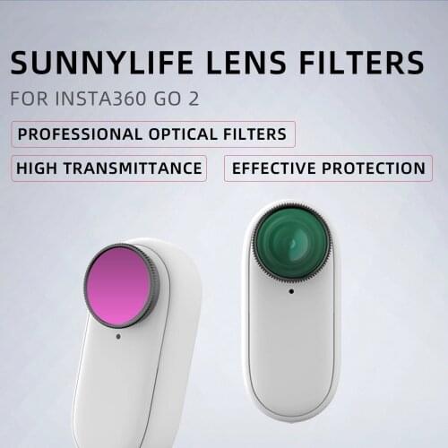 Camera Lens High Definition Filter MCUV CPL Filters ND4 ND8 ND16 ND32 for Insta360 GO 2 Camera commixture Filter Accessories