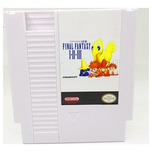 FINAL FANTASY I, II, III 6in1 Game Cartridge for NES Console